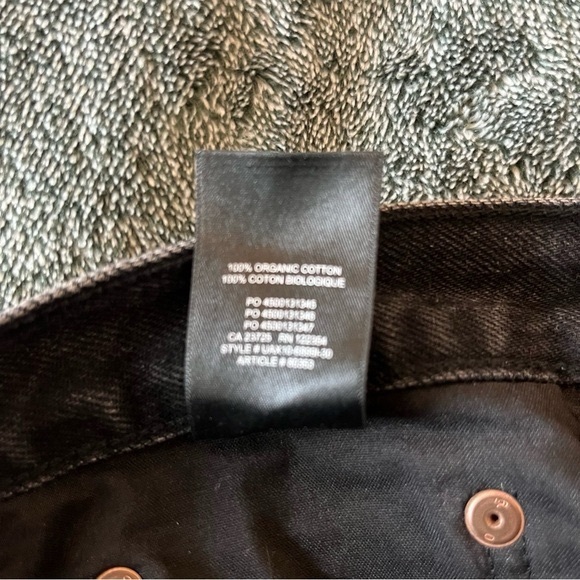 Denim Forum The Tippi High Rise Carrot 26L washed black size 30 - Picture 10 of 11